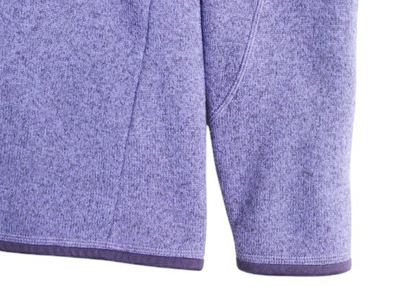 パタゴニア ベターセーター ハーフジップ レディース L 古着 14年製 Patagonia アウトドア フリース ジャケット プルオーバー ブルゾン 紫