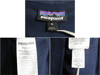 パタゴニア マイクロD ハーフジップ フリース プルオーバー メンズ XL / 18年製 Patagonia ロンT 長袖 Tシャツ アウトドア ハイネック 薄手