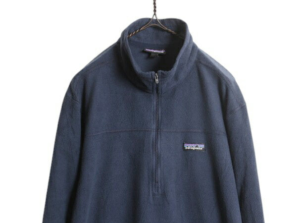 パタゴニア マイクロD ハーフジップ フリース プルオーバー メンズ XL / 18年製 Patagonia ロンT 長袖 Tシャツ アウトドア ハイネック 薄手