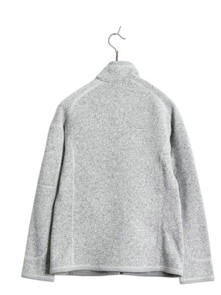 パタゴニア ベターセーター ジャケット レディース XS 18年製 Patagonia アウトドア フリース ニット ブルゾン フルジップ カレッジ 刺繍