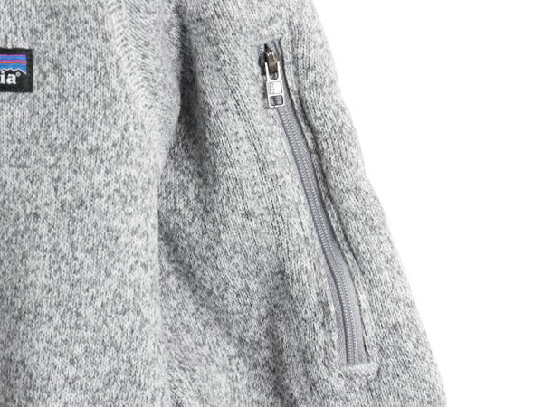 パタゴニア ベターセーター ジャケット レディース XS 18年製 Patagonia アウトドア フリース ニット ブルゾン フルジップ カレッジ 刺繍