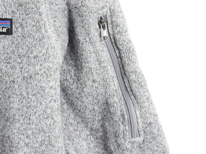 パタゴニア ベターセーター ジャケット レディース XS 18年製 Patagonia アウトドア フリース ニット ブルゾン フルジップ カレッジ 刺繍