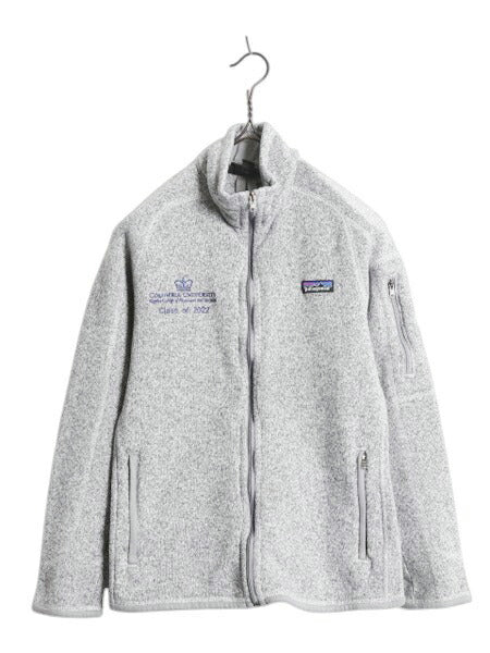 パタゴニア ベターセーター ジャケット レディース XS 18年製 Patagonia アウトドア フリース ニット ブルゾン フルジップ カレッジ 刺繍