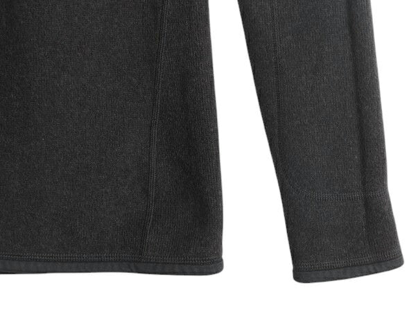 パタゴニア ベターセーター ハーフジップ レディース S 15年製 Patagonia フリース ニット ジャケット プルオーバー ジャンパー 裏起毛 黒