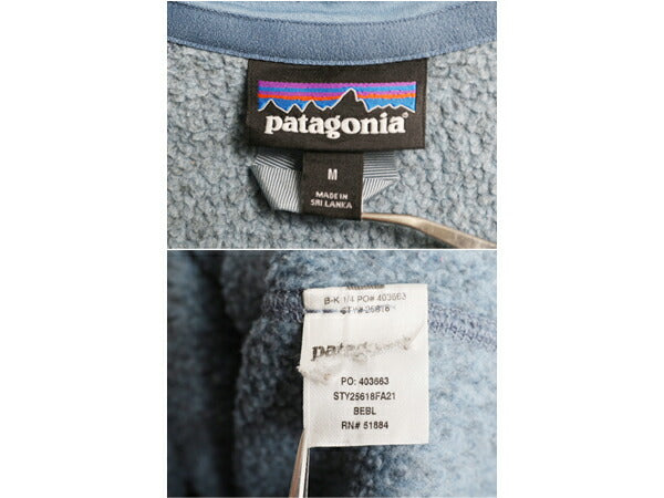 パタゴニア ベターセーター ハーフジップ レディース M 21年製 Patagonia アウトドア フリース ニット ジャケット プルオーバー ジャンパー