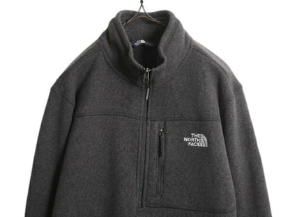 US企画 ノースフェイス ゴードン ライオンズ ハーフジップ フリース ジャケット メンズ L / The North Face アウトドア プルオーバー 灰