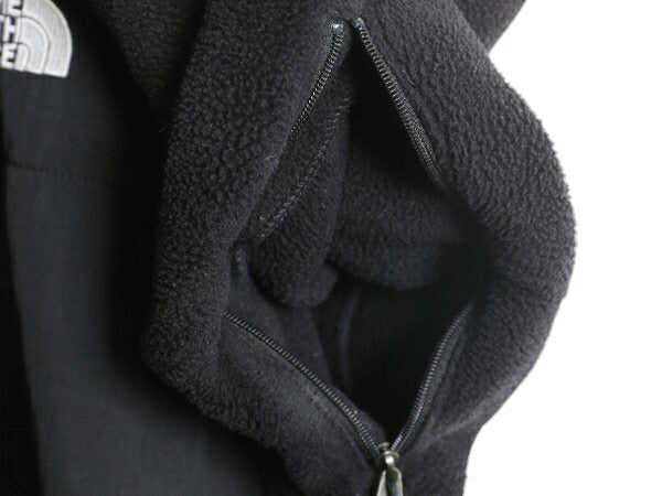 ノースフェイス デナリ ジャケット メンズ L 古着 The North Face DENALI アウトドア ブラック フリース ナイロン ブルゾン フルジップ 黒