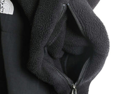 ノースフェイス デナリ ジャケット メンズ L 古着 The North Face DENALI アウトドア ブラック フリース ナイロン ブルゾン フルジップ 黒