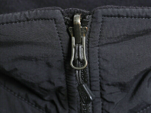 ノースフェイス デナリ ジャケット メンズ L 古着 The North Face DENALI アウトドア ブラック フリース ナイロン ブルゾン フルジップ 黒