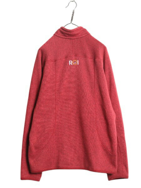 パタゴニア ベターセーター ジャケット メンズ L / 古着 13年製 Patagonia アウトドア フリース ニット フルジップ ブルゾン ハイネック 赤