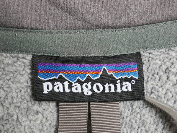 パタゴニア ベターセーター ジャケット メンズ L 程 古着 Patagonia アウトドア フリース フルジップ ブルゾン ニット ハイネック 灰 杢灰