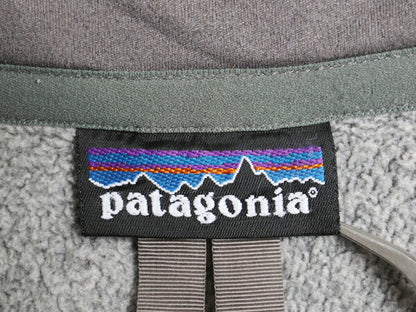 パタゴニア ベターセーター ジャケット メンズ L 程 古着 Patagonia アウトドア フリース フルジップ ブルゾン ニット ハイネック 灰 杢灰