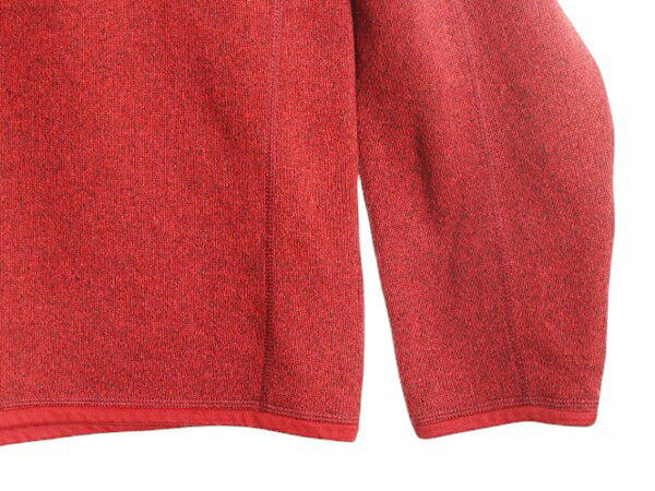 パタゴニア ベターセーター ハーフジップ メンズ XL 古着 19年製 フリース プルオーバー ジャケット ブルゾン 大きいサイズ アウトドア 赤