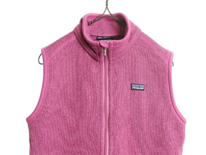 パタゴニア ベターセーター ベスト レディース M / 13年製 Patagonia フリース セーター 前開き フルジップ アウトドア ハイネック 重ね着