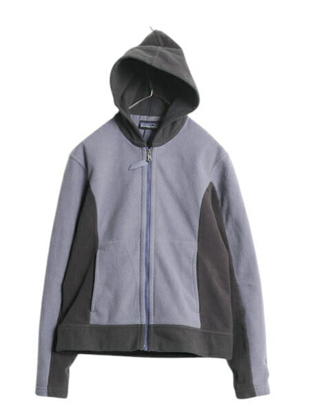00s USA製 パタゴニア リズム フーディ レディース S / 02年製 オールド Patagonia アウトドア  フリース パーカー ジャケット フルジップ