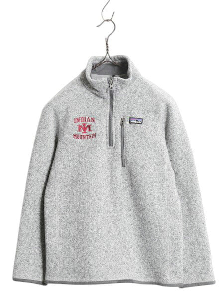 パタゴニア ベターセーター ハーフジップ ボーイズ L 150cm レディース XS / 17年製 Patagonia フリース セーター ジャケット プルオーバー