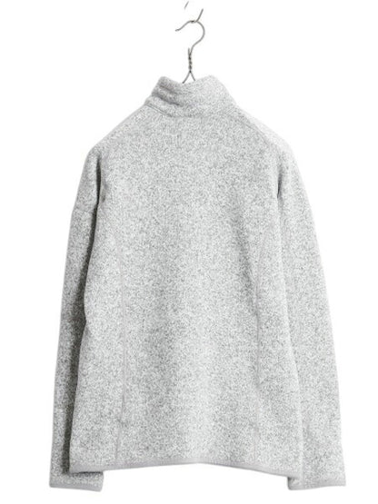 パタゴニア ベターセーター ハーフジップ レディース M 15年製 Patagonia フリース ニット ジャケット プルオーバー ジャンパー 裏起毛 灰