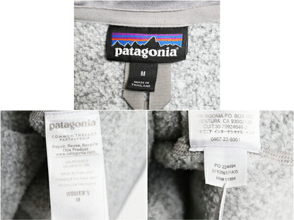 パタゴニア ベターセーター ハーフジップ レディース M 15年製 Patagonia フリース ニット ジャケット プルオーバー ジャンパー 裏起毛 灰