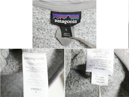 パタゴニア ベターセーター ハーフジップ レディース S 15年製 Patagonia フリース ニット ジャケット プルオーバー ジャンパー 裏起毛 灰