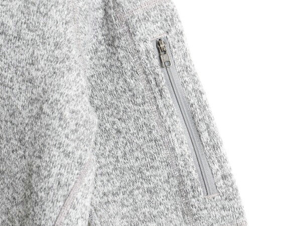 パタゴニア ベターセーター ハーフジップ レディース S 15年製 Patagonia フリース ニット ジャケット プルオーバー ジャンパー 裏起毛 灰