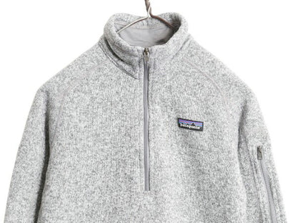 パタゴニア ベターセーター ハーフジップ レディース S 15年製 Patagonia フリース ニット ジャケット プルオーバー ジャンパー 裏起毛 灰