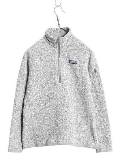 パタゴニア ベターセーター ハーフジップ レディース S 15年製 Patagonia フリース ニット ジャケット プルオーバー ジャンパー 裏起毛 灰