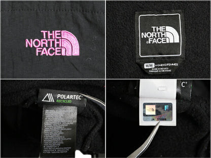 ノースフェイス デナリ ジャケット レディース M 黒 / The North Face DENALI フリース ナイロン ブルゾン フルジップ アウトドア ブラック
