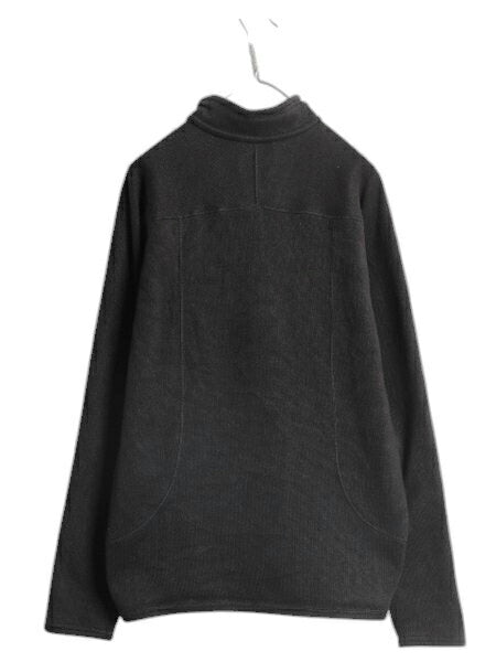 パタゴニア ベターセーター ハーフジップ メンズ L 黒 12年製 Patagonia フリース ジャケット プルオーバー ブルゾン アウトドア ブラック