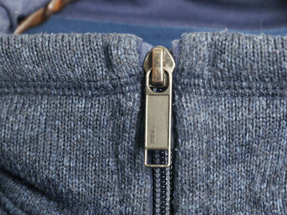 パタゴニア ベターセーター ジャケット メンズ XS 古着 18年製 Patagonia アウトドア フリース ニット フルジップ ブルゾン ハイネック 紺