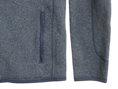 パタゴニア ベターセーター ジャケット メンズ XS 古着 18年製 Patagonia アウトドア フリース ニット フルジップ ブルゾン ハイネック 紺