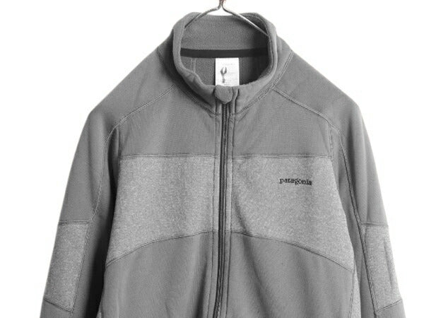 パタゴニア ストレッチ ベロシティ ジャケット メンズ L 08年製 PATAGONIA 裏フリース ジャージ ブルゾン アウトドア フルジップ ツートン