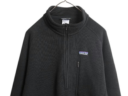 パタゴニア ベターセーター ハーフジップ メンズ XL / 10年製 Patagonia フリース ニット ジャケット プルオーバー ブルゾン アウトドア 黒