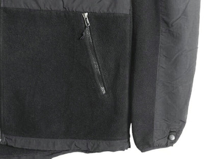 ノースフェイス フード付き デナリ ジャケット メンズ L 古着 The North Face DENALI フリース ナイロン パーカー ジャンパー ブルゾン 黒