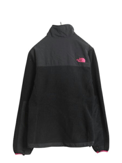 ノースフェイス デナリ ジャケット レディース S / The North Face DENALI アウトドア ブラック フリース ナイロン フルジップ ブルゾン 黒