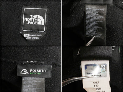 ノースフェイス デナリ ジャケット レディース S / The North Face DENALI アウトドア ブラック フリース ナイロン フルジップ ブルゾン 黒