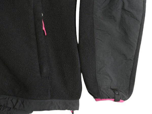 ノースフェイス デナリ ジャケット レディース S / The North Face DENALI アウトドア ブラック フリース ナイロン フルジップ ブルゾン 黒