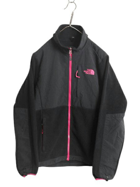 ノースフェイス デナリ ジャケット レディース S / The North Face DENALI アウトドア ブラック フリース ナイロン フルジップ ブルゾン 黒