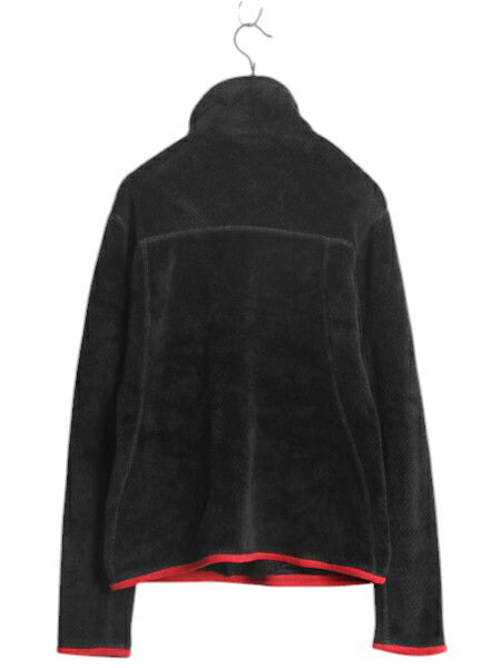 パタゴニア リツール スナップT プルオーバー ジャケット レディース S / 16年製 Patagonia フリース アウトドア ブルゾン ハイネック 黒