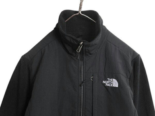 ノースフェイス デナリ ジャケット レディース S 黒 The North Face DENALI アウトドア ブラック フリース ナイロン フルジップ ブルゾン