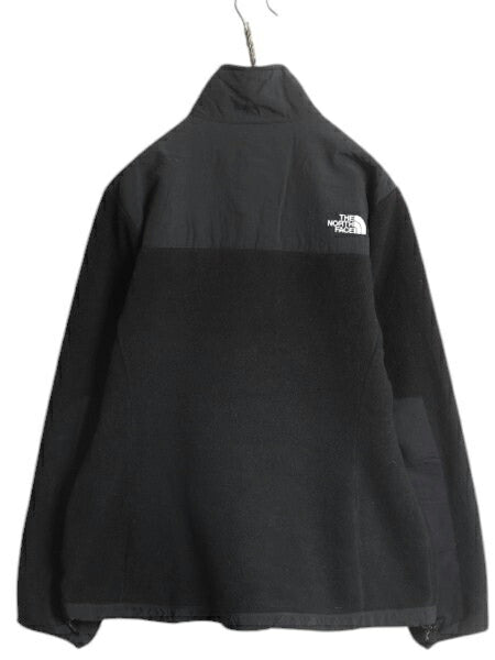 ノースフェイス デナリ ジャケット レディース L / The North Face DENALI アウトドア ブラック フリース ナイロン フルジップ ブルゾン 黒