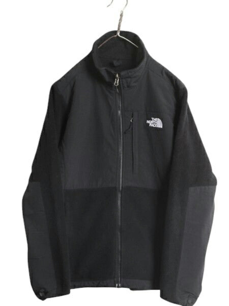 ノースフェイス デナリ ジャケット レディース L / The North Face DENALI アウトドア ブラック フリース ナイロン フルジップ ブルゾン 黒