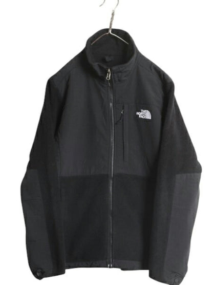 ノースフェイス デナリ ジャケット レディース L / The North Face DENALI アウトドア ブラック フリース ナイロン フルジップ ブルゾン 黒