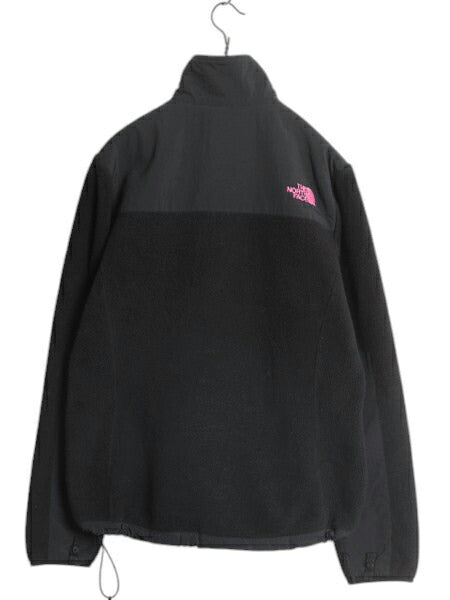 ノースフェイス デナリ ジャケット レディース M 黒 / The North Face DENALI フリース ナイロン ブルゾン フルジップ アウトドア ブラック