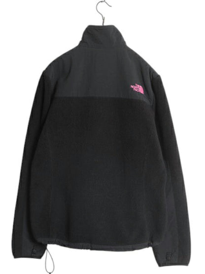 ノースフェイス デナリ ジャケット レディース M 黒 / The North Face DENALI フリース ナイロン ブルゾン フルジップ アウトドア ブラック