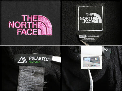 ノースフェイス デナリ ジャケット レディース M 黒 / The North Face DENALI フリース ナイロン ブルゾン フルジップ アウトドア ブラック