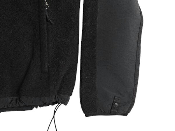 ノースフェイス デナリ ジャケット レディース M 黒 / The North Face DENALI フリース ナイロン ブルゾン フルジップ アウトドア ブラック