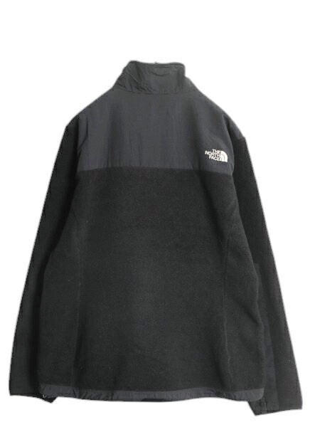 ノースフェイス デナリ ジャケット レディース XL 古着 The North Face DENALI アウトドア フリース ナイロンブルゾン フルジップ ブラック
