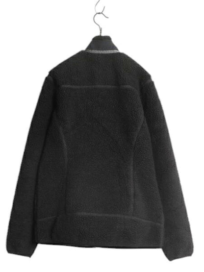 パタゴニア クラシック レトロX ジャケット レディース S 黒 古着 15年製 Patagonia フルジップ アウトドア パイル フリース 廃盤 ブラック