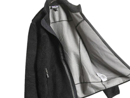 パタゴニア クラシック レトロX ジャケット レディース S 黒 古着 15年製 Patagonia フルジップ アウトドア パイル フリース 廃盤 ブラック