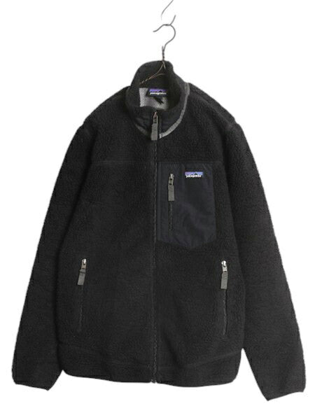 パタゴニア クラシック レトロX ジャケット レディース S 黒 古着 15年製 Patagonia フルジップ アウトドア パイル フリース 廃盤 ブラック